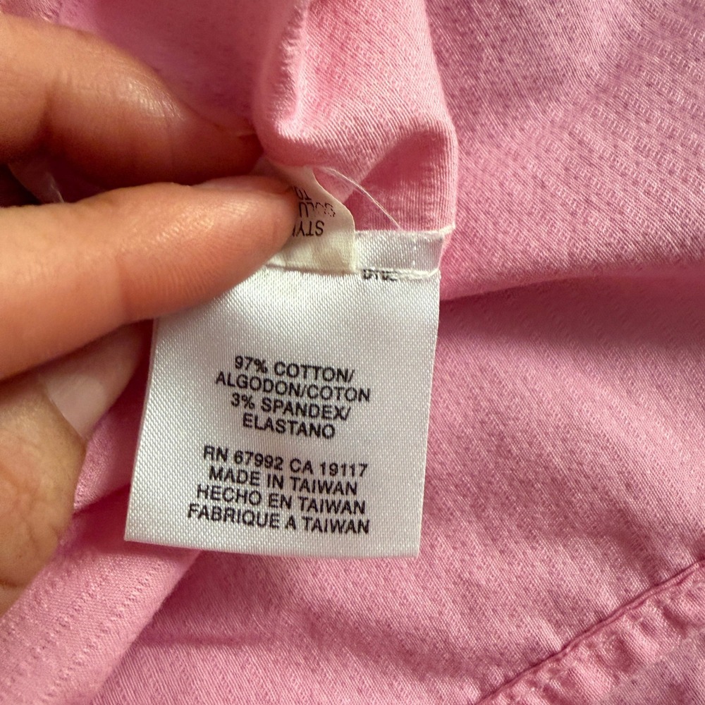 Vintage Sigrid Olsen Sport Hooded Zip Up Jacket Pink Plus Size 2X Good - Picture 5 of 11